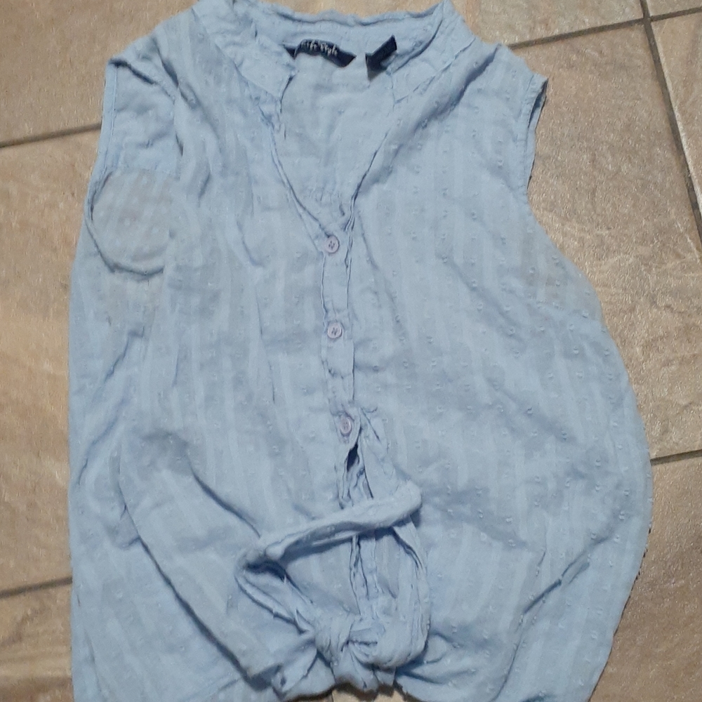Blue blouse